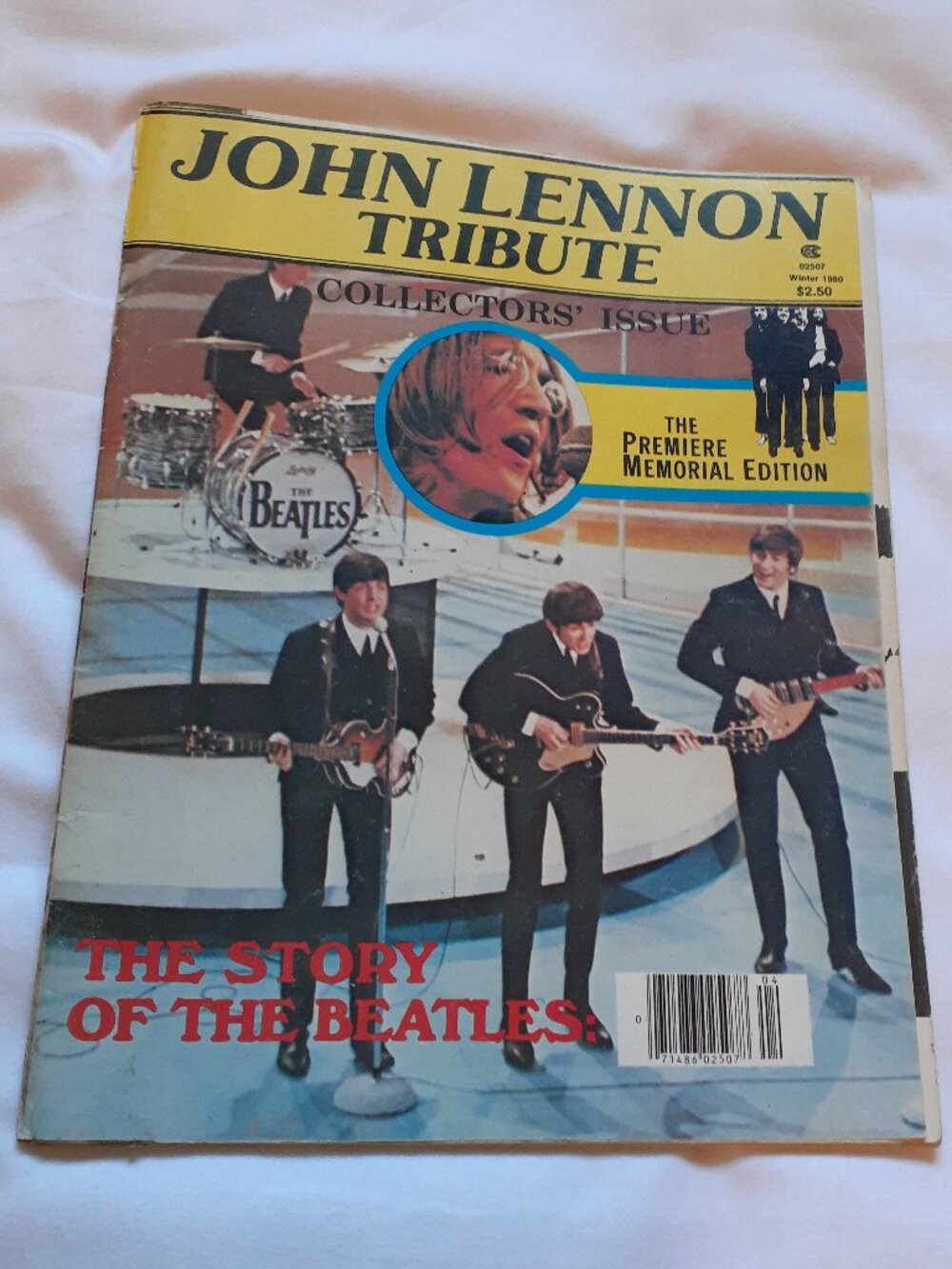1980 Vintage John Lennon Tribute Collector's Issue Magazine